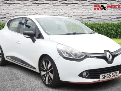 Used Renault Clio Dynamique 90 HP (66 kW) 2015 White Hatchback