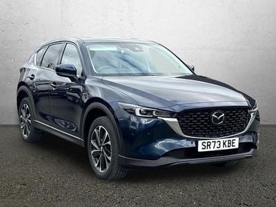 Usado Mazda CX-5 Exclusive-Line 165 HP (121 kW) 2023 Azul SUV