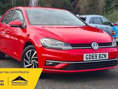 Red Used 2020 VW Golf VII Edition Hatchback | £10,395 (Fair price)