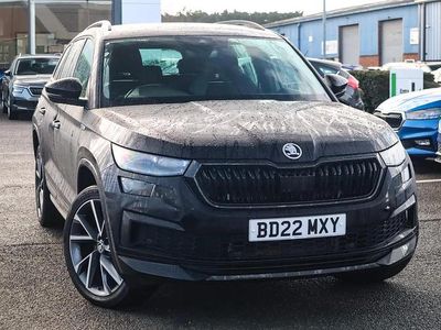 Used Skoda Kodiaq SportLine 196 HP (144 kW) 2022 Black SUV