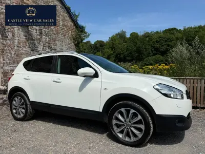 Used Nissan Qashqai Tekna 141 HP (103 kW) 2012 White SUV
