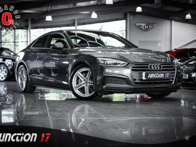 Used Audi A5 S-Line 190 HP (139 kW) 2017 Grey Coupe