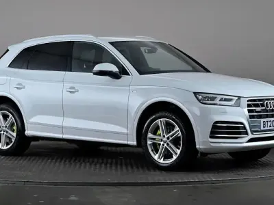 Used Audi Q5 S-Line 245 HP (180 kW) 2020 White SUV