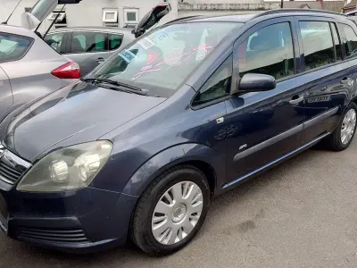 Used Vauxhall Zafira S 105 HP (77 kW) 2007 Blue MPV