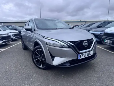 Used Nissan Qashqai Tekna 2021 Silver SUV