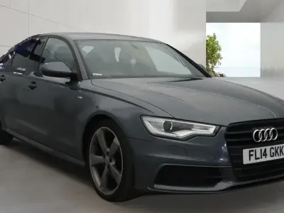 Usado Audi A6 Black Edition 177 CV (130 kW) 2014 Gris Berlina