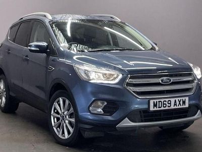 Used Ford Kuga Titanium 150 HP (110 kW) 2019 Blue SUV