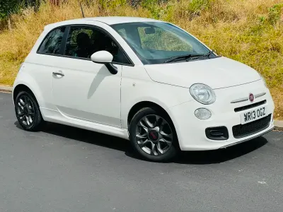 Used Fiat 500 Sport 2013 White Hatchback