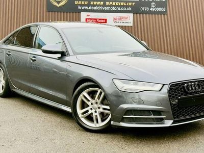 Grey Used 2017 Audi A6 S-Line Sedan | £14,490 (Fair price)
