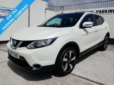 Used Nissan Qashqai N-Vision 110 HP (80 kW) 2017 White SUV