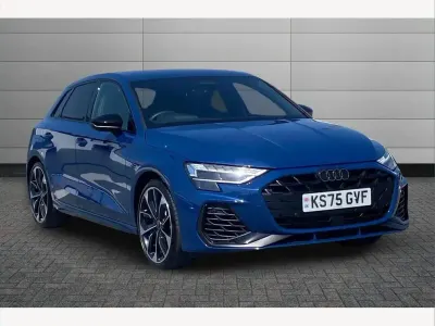 Used Audi S3 Sportback Black Edition 328 HP (241 kW) 2025 Blue Hatchback