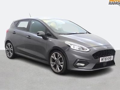 Used Ford Fiesta ST-Line 100 HP (73 kW) 2018 Grey Hatchback