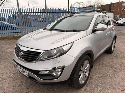 Begagnad Kia Sportage 115 HK (84 kW) 2012 Silver SUV