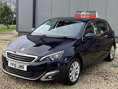 Blue Used 2016 Peugeot 308 Allure Hatchback | £4,699 (Fair price)