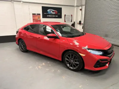 Used Honda Civic SR 126 HP (92 kW) 2021 Red Hatchback