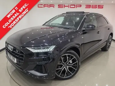 Used Audi Q8 Advanced 340 HP (250 kW) 2021 Black SUV