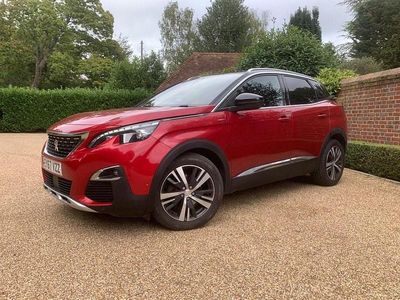 Red Used 2017 Peugeot 3008 GT-line Hatchback | £6,995 (Fair price)