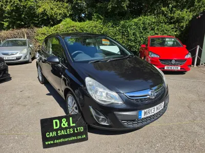 Used Vauxhall Corsa 2013 Black Hatchback