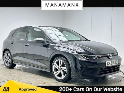Deep black pearl Used 2021 VW Golf VII R-line Hatchback | £15,340 (Fair price)
