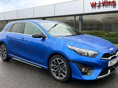 Blue flame Used 2023 Kia Ceed GT GT-Line Hatchback | £18,395 (Fair price)