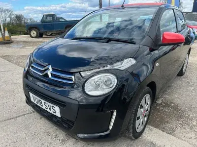 Used Citroën C1 Feel 68 HP (50 kW) 2018 Black Hatchback