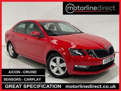 Used Skoda Octavia SE 150 HP (110 kW) 2017 Red Hatchback