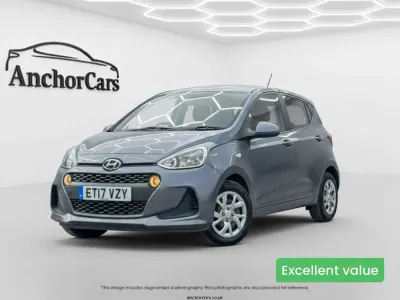 Begagnad Hyundai i10 SE 66 HK (48 kW) 2017 Grå Halvkombi