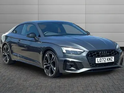 Used Audi A5 Black Edition 204 HP (150 kW) 2022 Grey Coupe