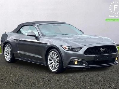 Used Ford Mustang Convertible 317 HP (233 kW) 2017 Grey Cabriolet