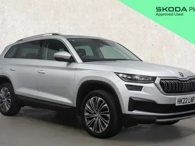 Begagnad Skoda Kodiaq SE L Executive 196 HK (144 kW) 2022 Silver SUV