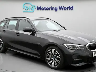 Used BMW 330e M Sport 292 HP (214 kW) 2022 Black Estate