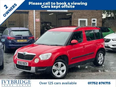 Used Skoda Yeti SE 150 HP (110 kW) 2013 Red SUV