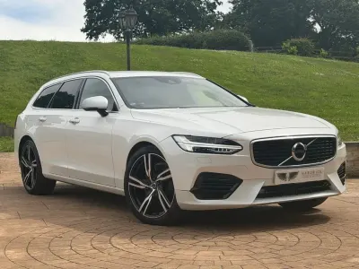 Used Volvo V90 R-Design Pro 2018 White Estate