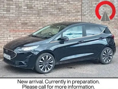 Used Ford Fiesta Titanium X 100 HP (73 kW) 2023 Black Hatchback