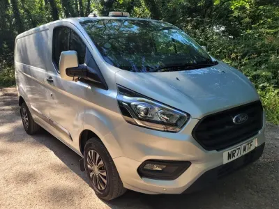 Used Ford Transit Custom Trend 130 HP (95 kW) 2021 Silver Van