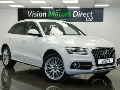 Used Audi Q5 S-line plus 150 HP (110 kW) 2016 White SUV