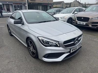 Used Mercedes CLA220 AMG line 177 HP (130 kW) 2016 Silver Sedan
