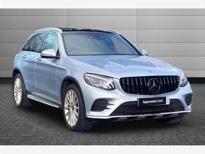 Used Mercedes GLC250 AMG Line Premium 204 HP (150 kW) 2018 Silver SUV
