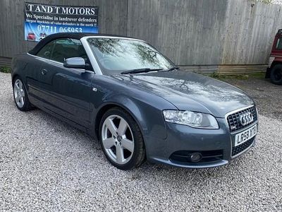 Used Audi A4 S-Line 2008 Cabriolet