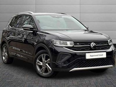 Black Used 2024 VW T-Cross R-line SUV | £22,795 (Fair price)