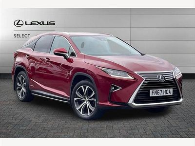 Used Lexus RX450h Luxury Line 313 HP (230 kW) 2017 Red SUV