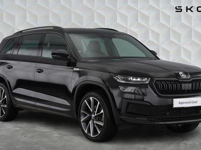 Used Skoda Kodiaq SportLine 150 HP (110 kW) 2022 Black magic pearl effect SUV