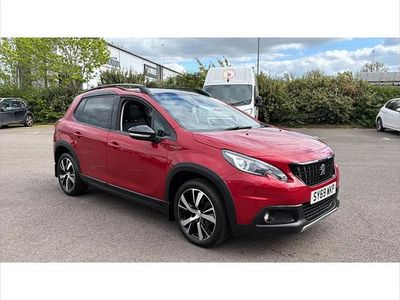 Used Peugeot 2008 GT-line 131 HP (96 kW) 2019 Red SUV