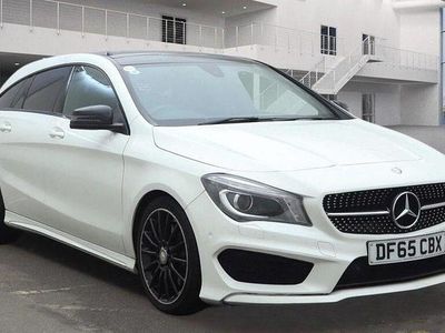 White Used 2015 Mercedes CLA220 Shooting Brake AMG Estate | £10,495 (Fair price)