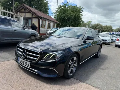 Used Mercedes E220 SE 194 HP (142 kW) 2018 Black Sedan