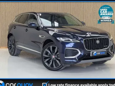 Used Jaguar F-Pace R-Dynamic 204 HP (150 kW) 2021 Blue SUV