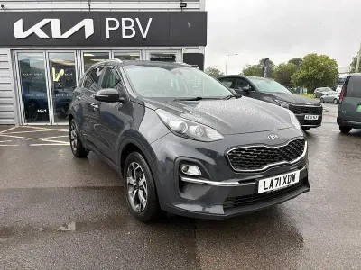 Used Kia Sportage 116 HP (85 kW) 2022 Grey SUV