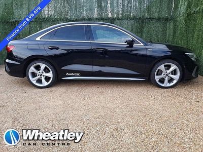 Used Audi A3 S-Line 2022 Black Sedan