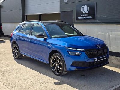 Used Skoda Kamiq Monte Carlo 150 HP (110 kW) 2020 Blue SUV