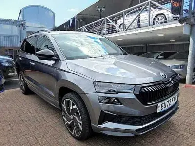 Used Skoda Karoq SportLine 150 HP (110 kW) 2022 Graphite grey metallic SUV